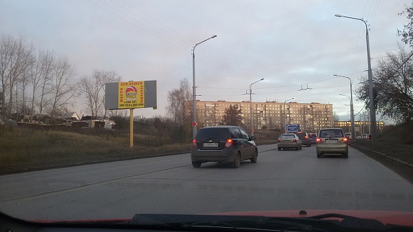 Реклама на Наружных конструкциях Билборд на ул. Суворова, сторона B