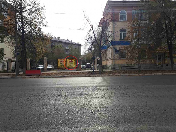 Реклама на Наружных конструкциях улица Алюминиевая, ост.Площадь им Горького (правый) нечетная